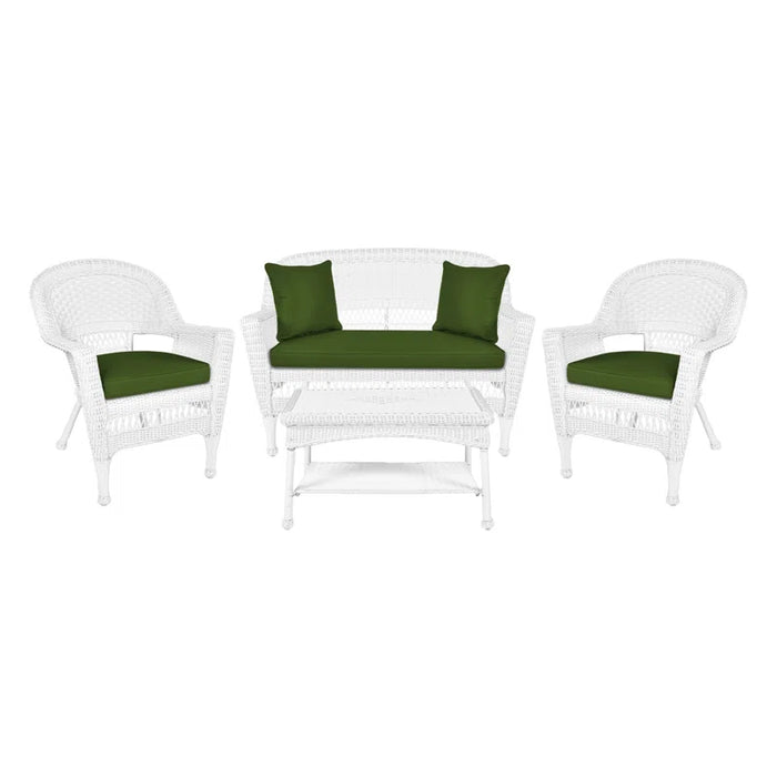 Cecilton 4 - Person Patio Conversation Sets with Cushions