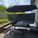 Cantilever Umbrella 10 Feet round Smooth 360° Rotation Grey | Rock-Solid Stability, Smooth One-Hand Adjustment, Expansive Shade Coverage, Stay Cool & Protected, Built for Lasting Comfort