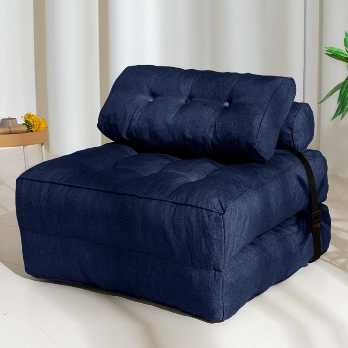 Portable Folding Couch Bed with Pillow