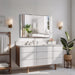 Beveled Mirror, 24X30 Frameless Beveled Bathroom Mirrors for Wall, 3Mm Tempered Glass Rectangle Vanity Mirror with Beveled Edge, Crystal-Clear, Hangs Horizontally or Vertically
