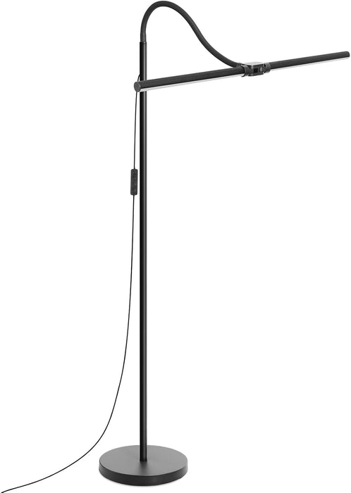 LED Floor Lamp DualHead Dimmable LashExtension Modern