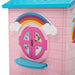 Rainbow & Unicorn Plastic Indoor/Outdoor Playhouse with Easy Assembly, Pink