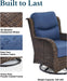 Luxury Outdoor Patio Furniture Set with 6-Inch Thick Cushions
