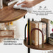 6 Tier Rotating Bookshelf Tower, 360° Revolving Spinningbookcase