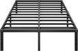 Metal Platform Bed Frame 14 Inch Tall,No Box Spring Needed,Full Size Bed with Heavy Duty Strong Support Slats,Easy to Assemble,Black