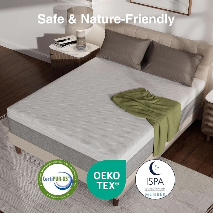 12 Inch King Gel MemoryFoam Mattress CertipurUSCertified
