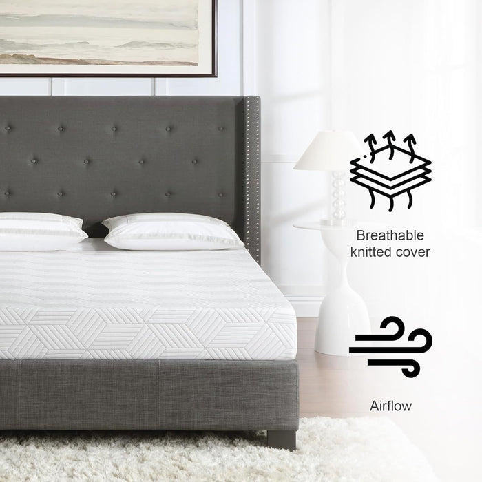 Twin Mattress in a Small Box with Medium-Firm Memory Foam