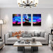 Large Wall Art for Living Room Framed Canvas Wall Decor for Bedroom Modern Family Picture Bathroom Wall Decor Hang Wall Office Canvas Art Prints Decoration Wolf Abstract Paintings Artwork