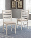 Skempton Modern Farmhouse Dining Room Chair, 2 Count, Whitewash