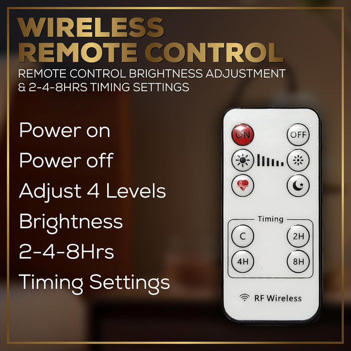 Candle Warmer Lamp with Wireless Remote Control, Timer Dimmer, 2 Bulbs + Bonus Candle Trays – Candle Warmers for Jar Candles, Gifts for Women Mom, Bedroom Decor, House Warming Gift