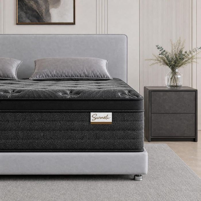 12 Inch Full Size Mattress, Hybrid Full Mattress in a Box