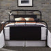Industries Vintage Series Full Metal Bed, 80" X 59" X 54", Distressed