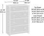 River Ranch 4-Drawer Dresser Chest, Grand Walnut Finish