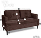 Velvet Small Loveseat: Perfect for Small Spaces