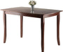 Inglewood Dining Table, Walnut, 47.24X29.53X29.13
