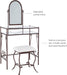 Clarisse Metal Vanity Set (58950MTL-01-KD-U)