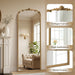 Full Length Gold Mirror: 21''X56'' Baroque Floor Long Body Mirror