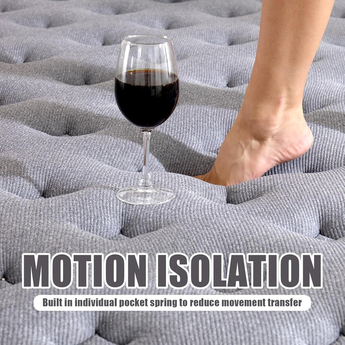 Full Size 12 Inch MemoryFoam Mattress CertipurUSCertified