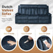 Power Reclining Sofa with Heat and Massage, Electric Reclining Couch with Drop down Table,Cup Holders, Dual Ports, Wall Hugger Recliner Sofa for Living Room,Home Theater (Blue, Sofa)