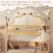 Full Size Bed Canopy Toddler Bed Tents for Kids Dream Tent on Bunk Bed Privacy Space Blackout Sleeping Playhouse Tents Indoor Portable Drafty House for Boys Girl Birthday