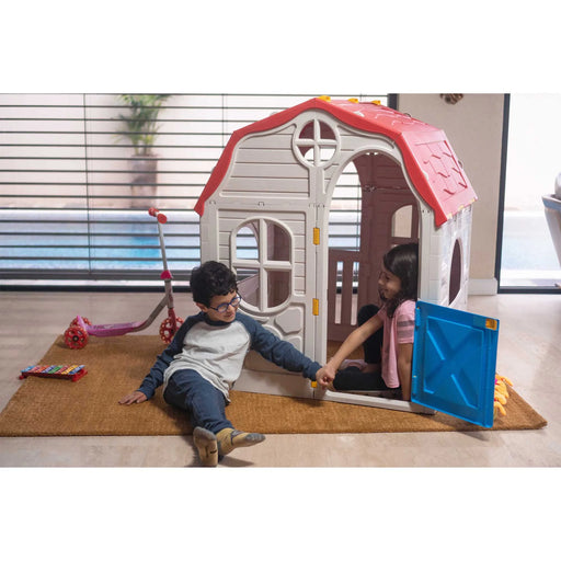 Classic Foldable Plastic Toddler Outdoor Playhouse