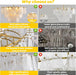 Gold Crystal Glass Chandelier 23.6 Inches Lighting
