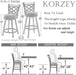 Swivel Bar Stools Set of 2, 25/30 Inch Adjustable Beige Fabric Bar Chairs with Antique Brass Frame, Mid-Century Counter Barstools with Back for Kitchen Island