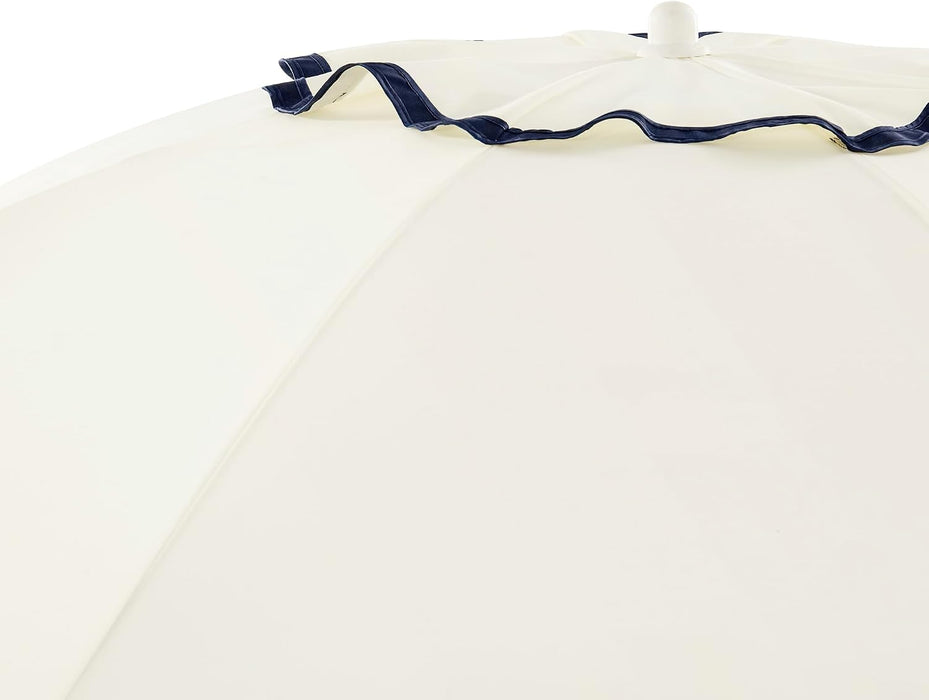 6FT Patio Beach Umbrella, UPF 50+ Sun Shade, Adjustable Tilt