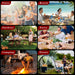 Charcoal Grill with Offset Smoker,Bbq Grills with Side Table,Outdoor Cooking with 535 Square Inches,Backyard Camping Picnics, Patio and Parties, Black by