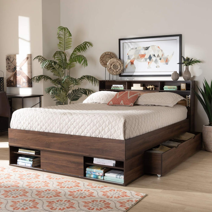 Beds (Platform), Queen, Dark Brown