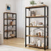 5-Tier Adjustable Heavy Duty Bookshelf