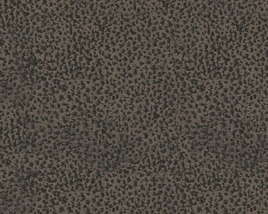 First Base Contemporary Faux Leather Manual Reclining Sofa, Gray