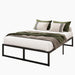14 Inch Queen Bed Frame with Heavy Duty Steel Slat Support