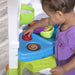 Toddler Corner House, Kids Playhouse, Indoor/Outdoor Playset, Play Gym with Kitchenette, Includes 15 Piece Toy Accessories, Made of Durable Plastic, for Toddlers 1+ Years Old