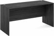 Roger Computer Desk, 60 Inch Rectangular Executive Desk with Modesty Panel, Home Office Desk with Thick Tabletop, Desk Cord Grommet, Scratchproof, for Home Study, Office, Coastal Grey