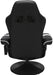 900 Gaming Recliner - Video Games Console Recliner Chair, Computer Recliner, Adjustable Leg Rest and Recline, Recliner with Cupholder, Reclining Gaming Chair with Footrest - White