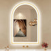 24"X36" Arched LED Lighted Bathroom Mirror with Lights