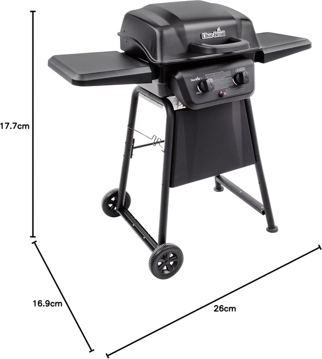 American Gourmet by  Classic Series Convective 2-Burner Propane Stainless Steel Gas Grill - 463672717