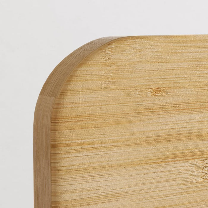 Bamboo Headboard - Twin XL - Natural - Attachable to Bamboo Bed Frame (Sold Seperately) - Easy Tool Free Set up - Contemporary and Durable