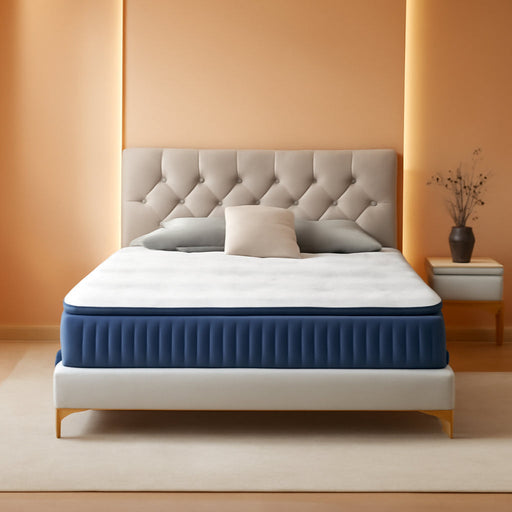 Queen Mattress, 12 Inch Hybrid Queen Size Mattress in a Box