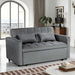 54 Inches Convertible Sofa Bed With AdjustableBackrest