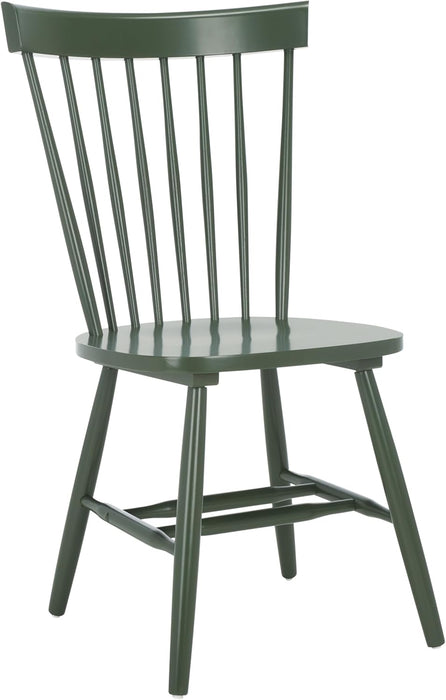 Home Collection Parker Dusty Green Windsor Spindle Solid Wood Dining Chair Set of 2