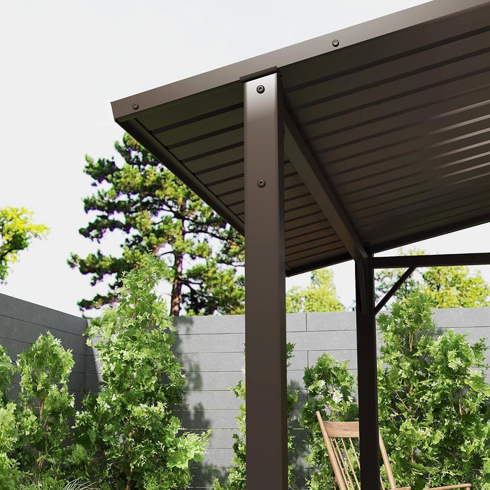 8Feet By 5Feet WeatherproofAllSeason Grill Gazebo