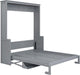 Gray Queen Murphy Bed With PremiumSolidWood Finish