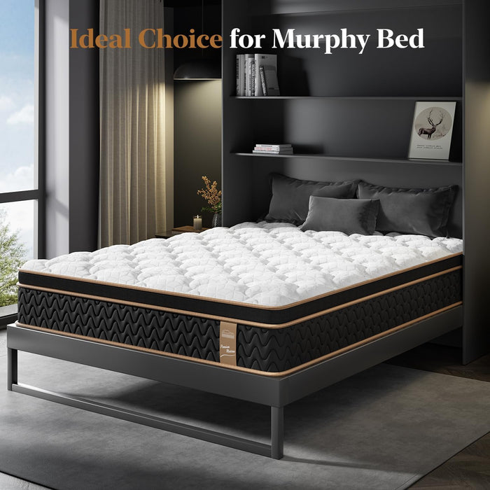 Queen Cooling Hybrid Mattress 14 Inch CertipurUSCertified