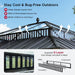 14x12 Hardtop Cedar Wood Gazebo PolycarbonateRoof CurtainsNetting