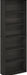 Jaya Simply Home Free Standing 6-Tier Open Storage Bookcase, Espresso