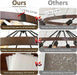 38.2 Inch Wagon Wheel Chandelier Weathered Vintage