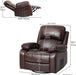 Oversized Recliner with Massage and Heat