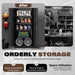 72 Inches HeavyDuty Metal Storage Lockable Cabinet